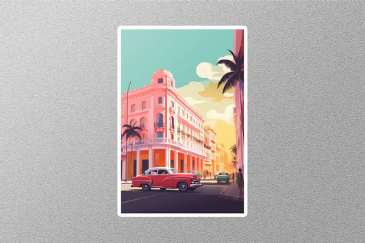 Wholesale Vintage Havana 4 Travel Sticker