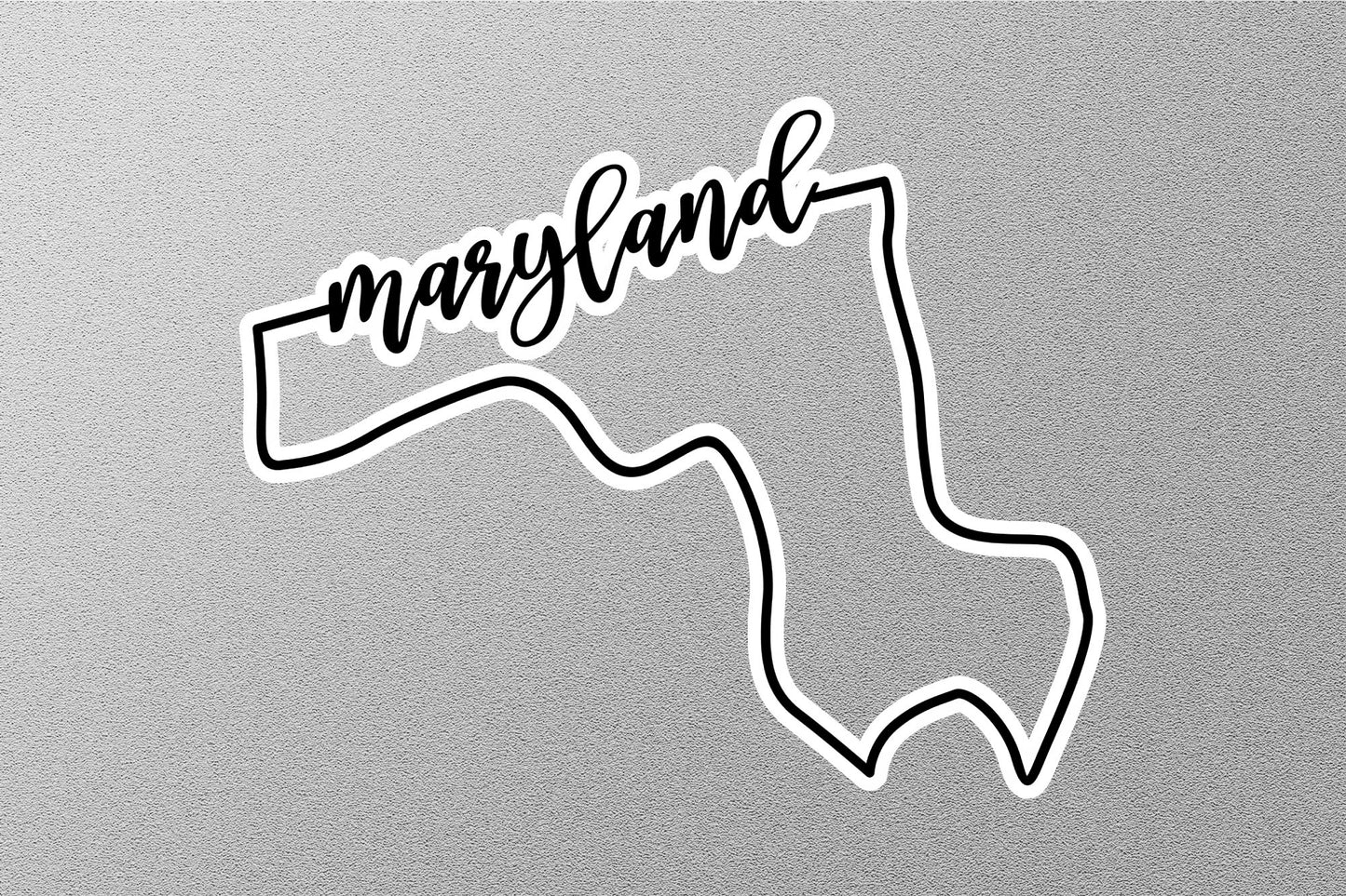 Maryland State Sticker