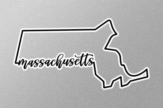 Massachusetts State Sticker