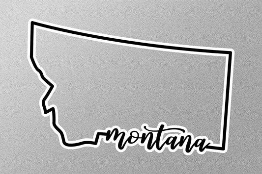 Montana State Sticker