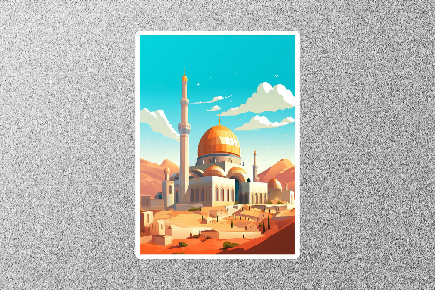 Wholesale Vintage Morocco 4 Travel Sticker