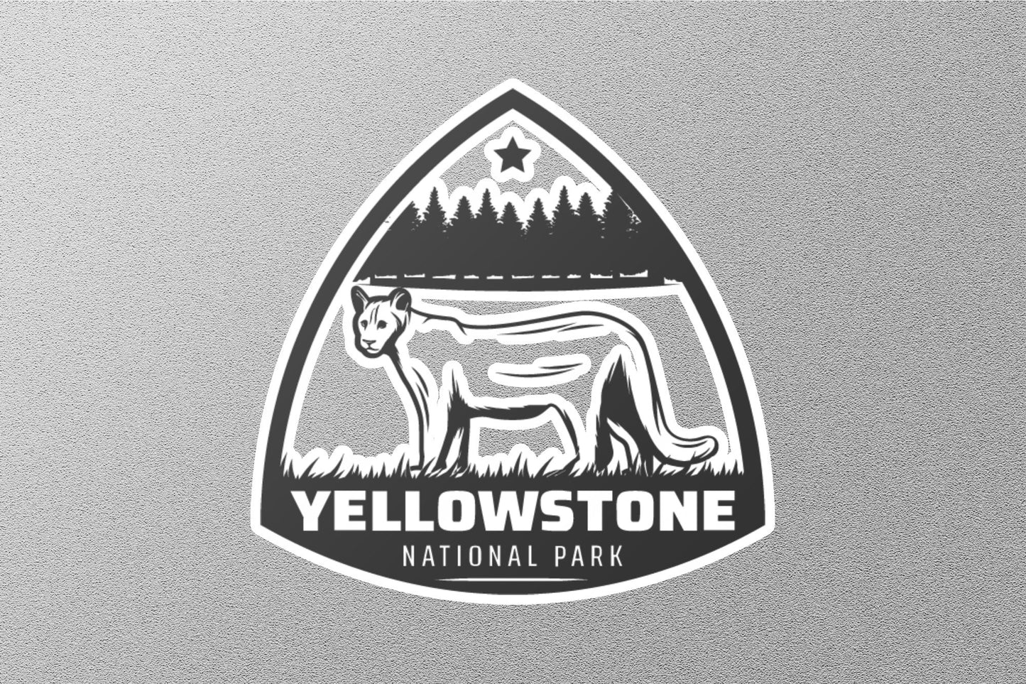 Yellowstone 3 National Park Sticker