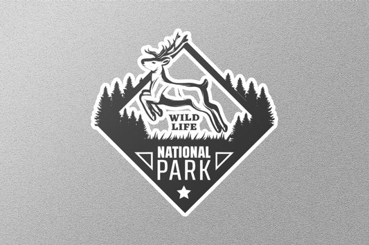 Wildlife 4 National Park Sticker