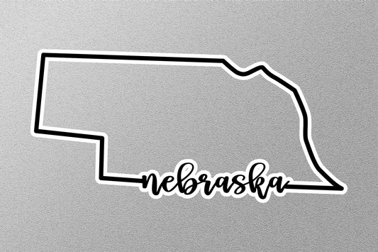 Nebraska State Sticker