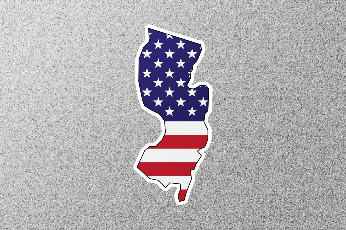 New Jersey State Sticker