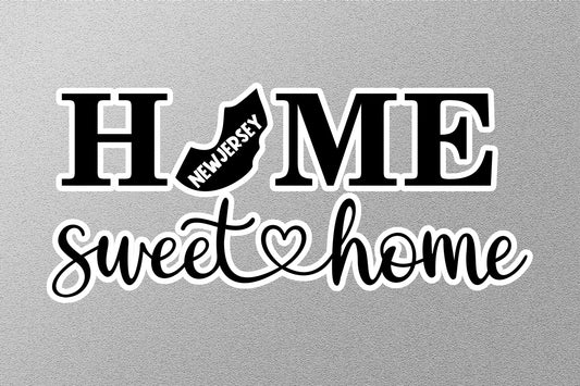 New Jersey Home Sweet Home Sticker