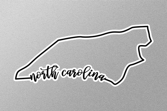 North Carolina State Sticker