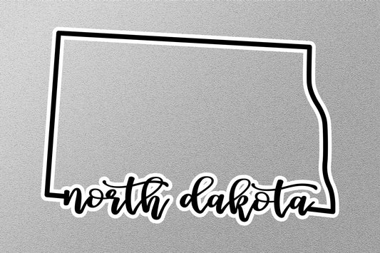 North Dakota State Sticker