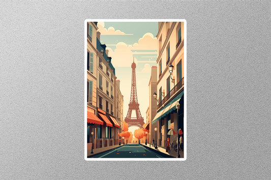 Wholesale Vintage Paris 2 Travel Sticker