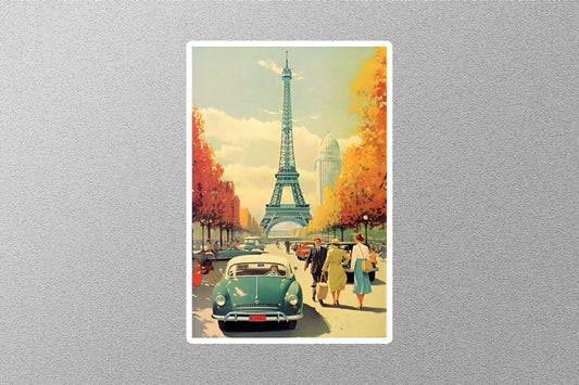 Wholesale Vintage Paris 4 Travel Sticker