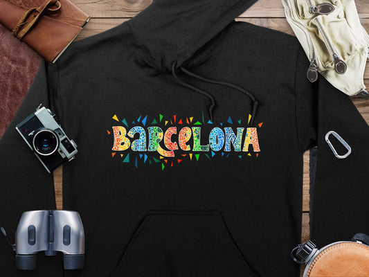 Barcelona Travel Hoodie