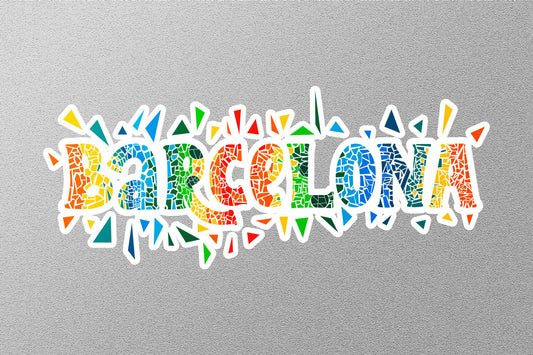 Wholesale Barcelona Travel Sticker