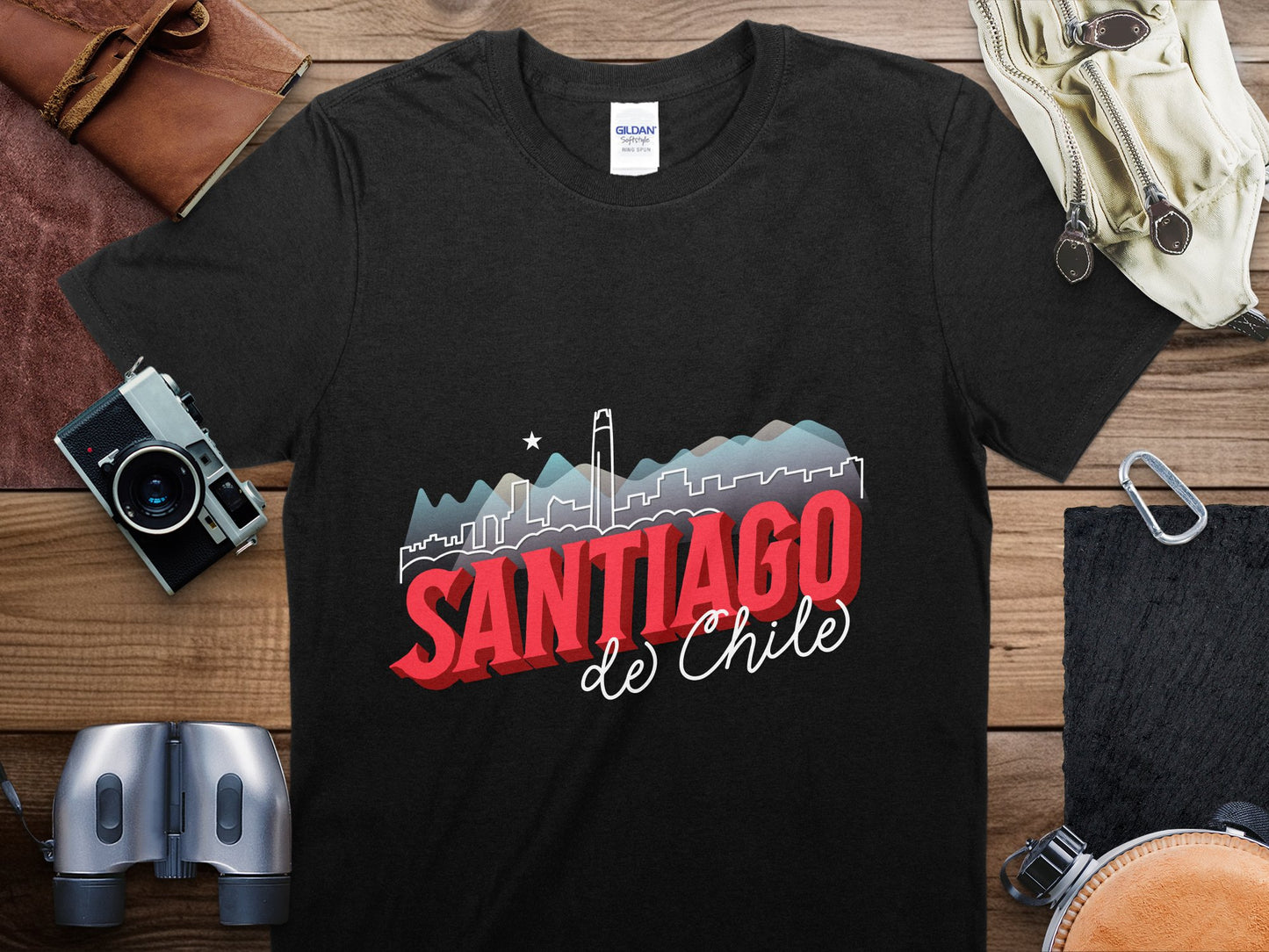 Santiago Travel T-Shirt, Santiago Shirt