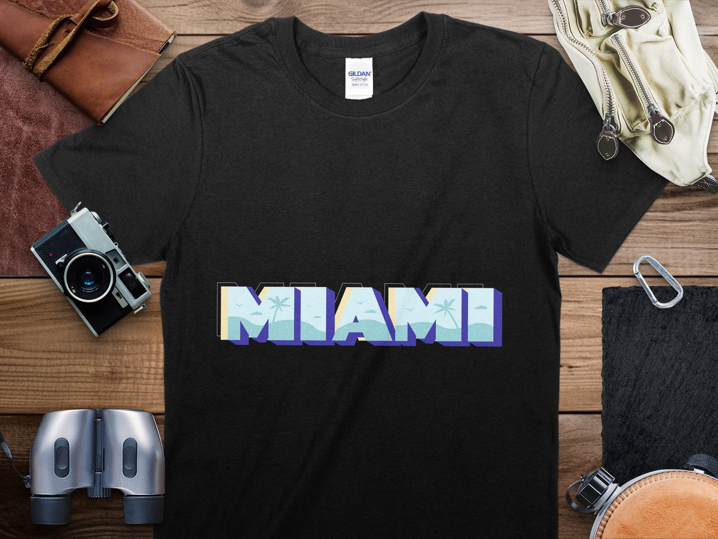 Miami Beach Travel T-Shirt, Miami Beach Shirt