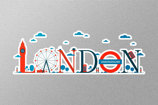 Wholesale London Travel Sticker