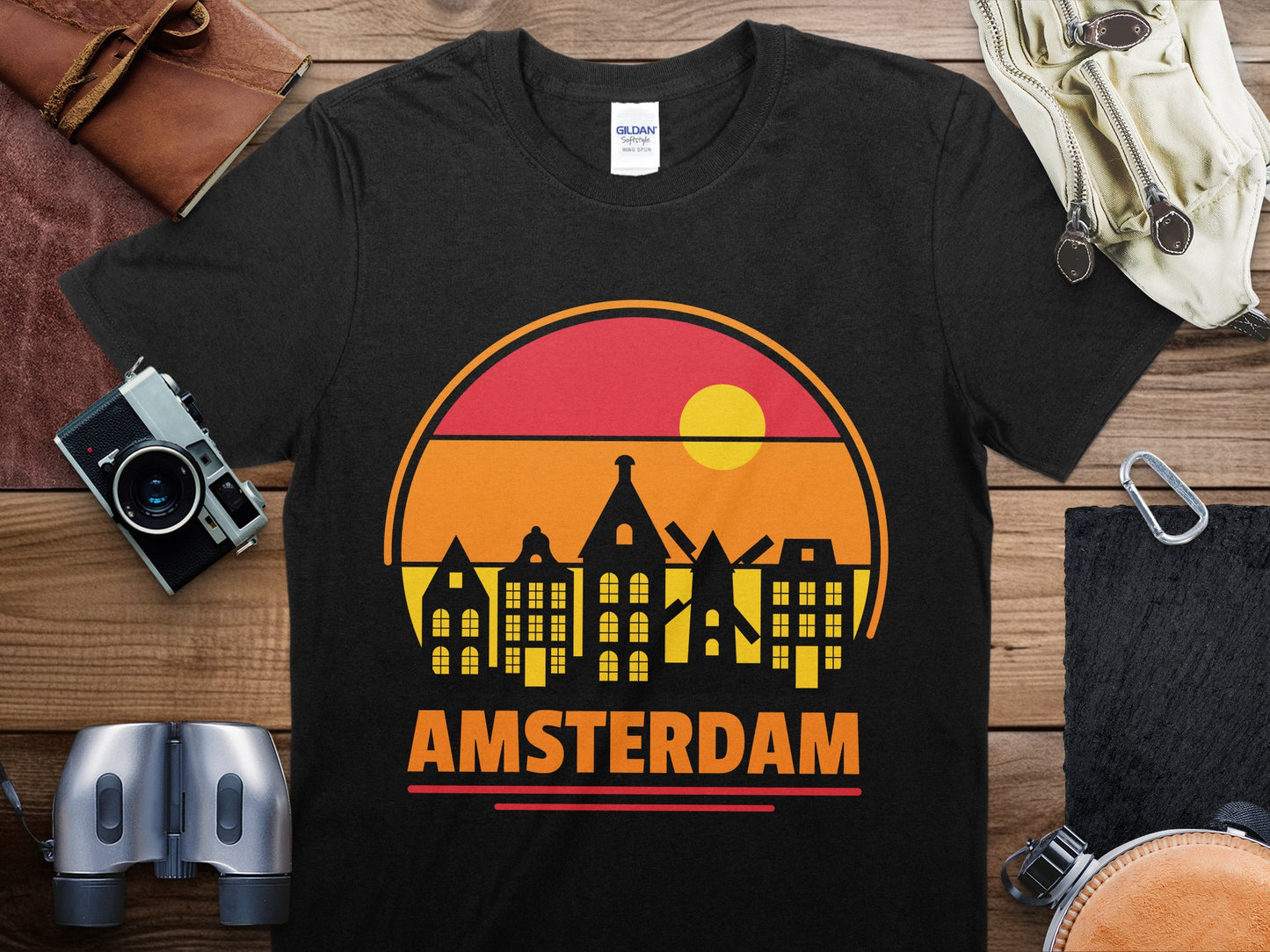 Amsterdam Travel T-Shirt, Amsterdam Shirt