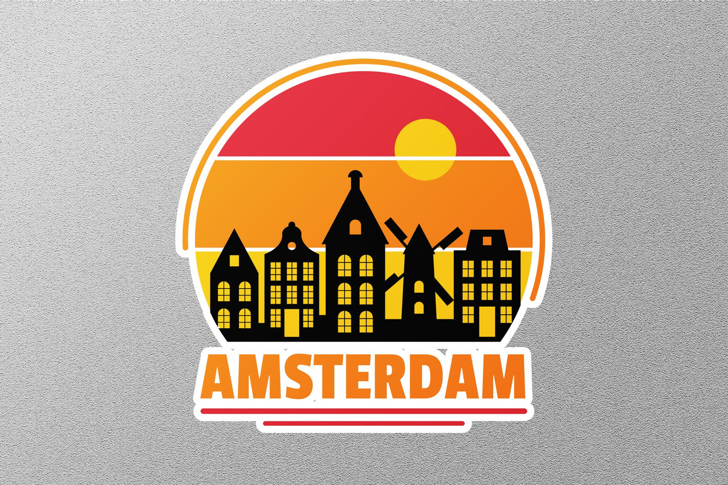 Wholesale Amsterdam Travel Sticker