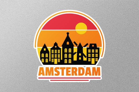 Wholesale Amsterdam Travel Sticker