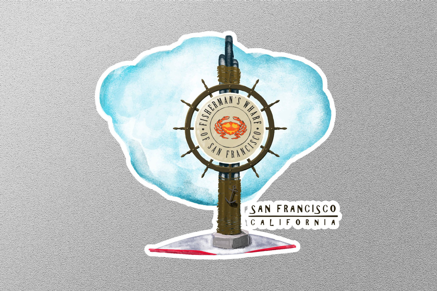 Wholesale San Francisco Travel Sticker