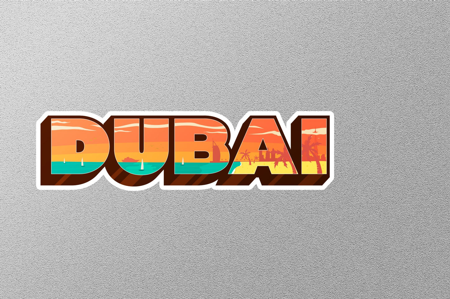 Wholesale Dubai Travel Sticker