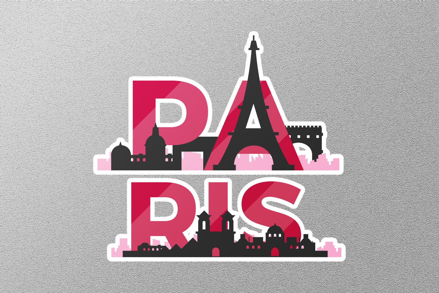Wholesale Paris Travel Sticker