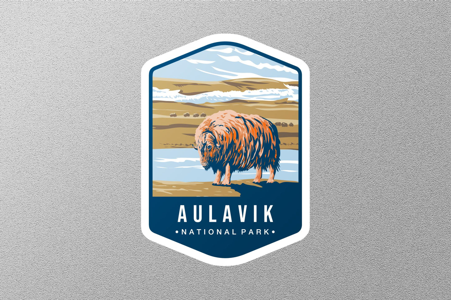Aulavik Canada National Park Sticker