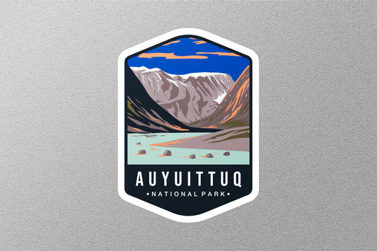 Auyuittuq Canada National Park Sticker
