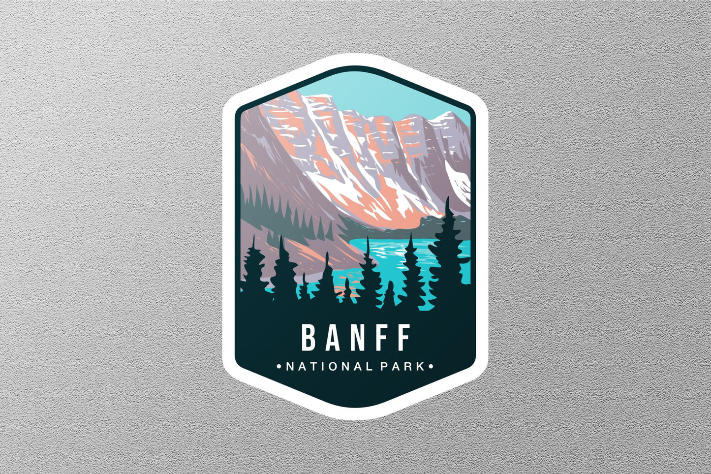 Banff Canada National Park Sticker