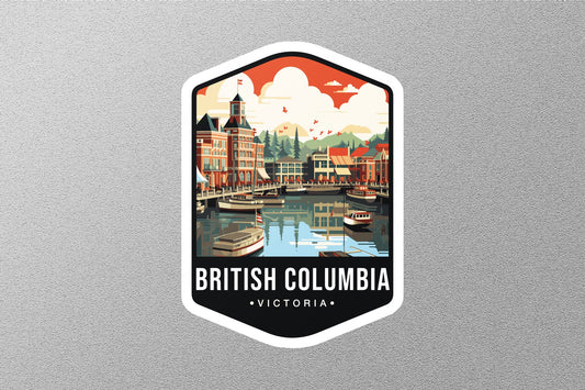 British Columbia Canada Stickers