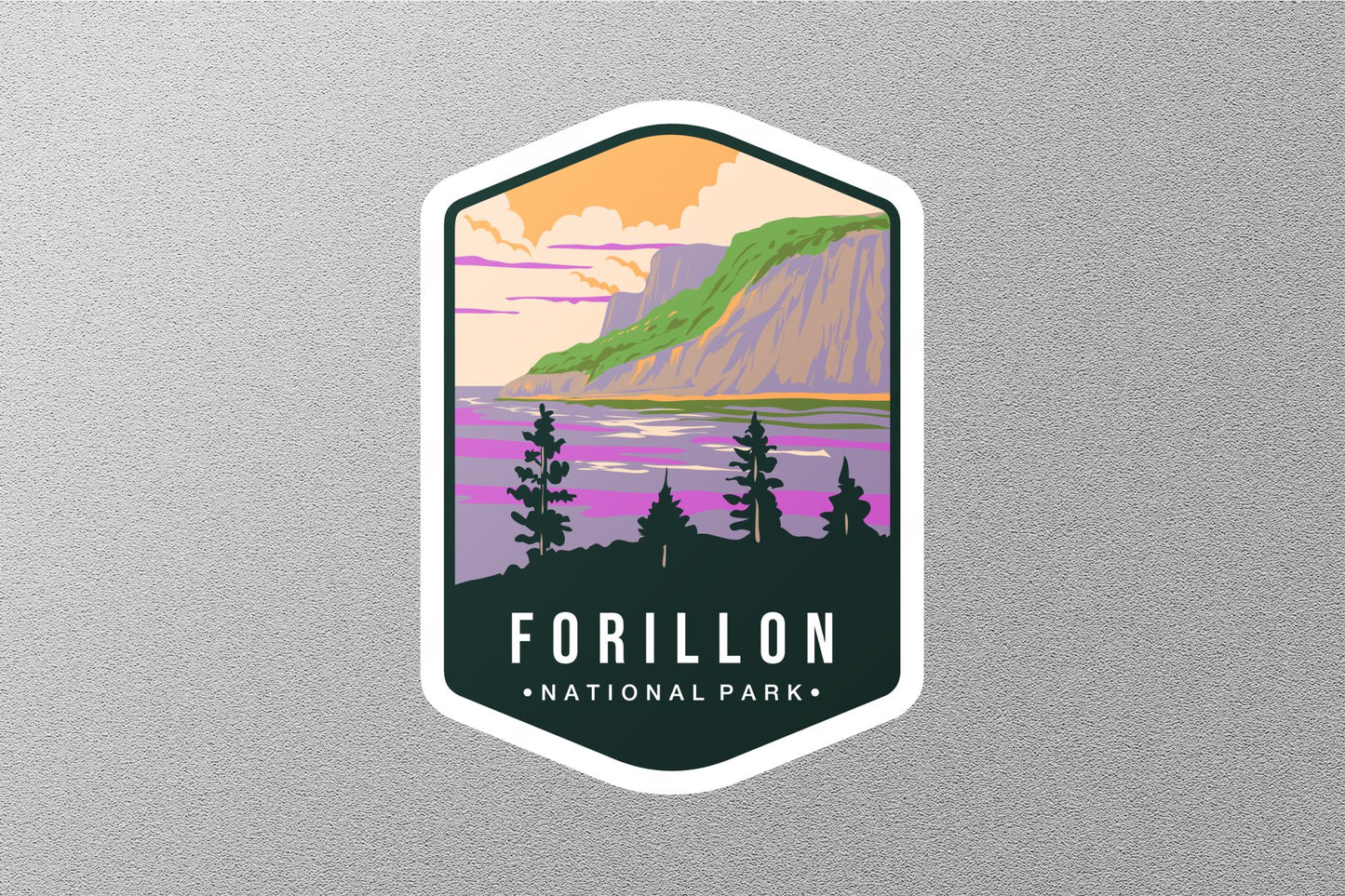 Forillon Canada National Park Sticker