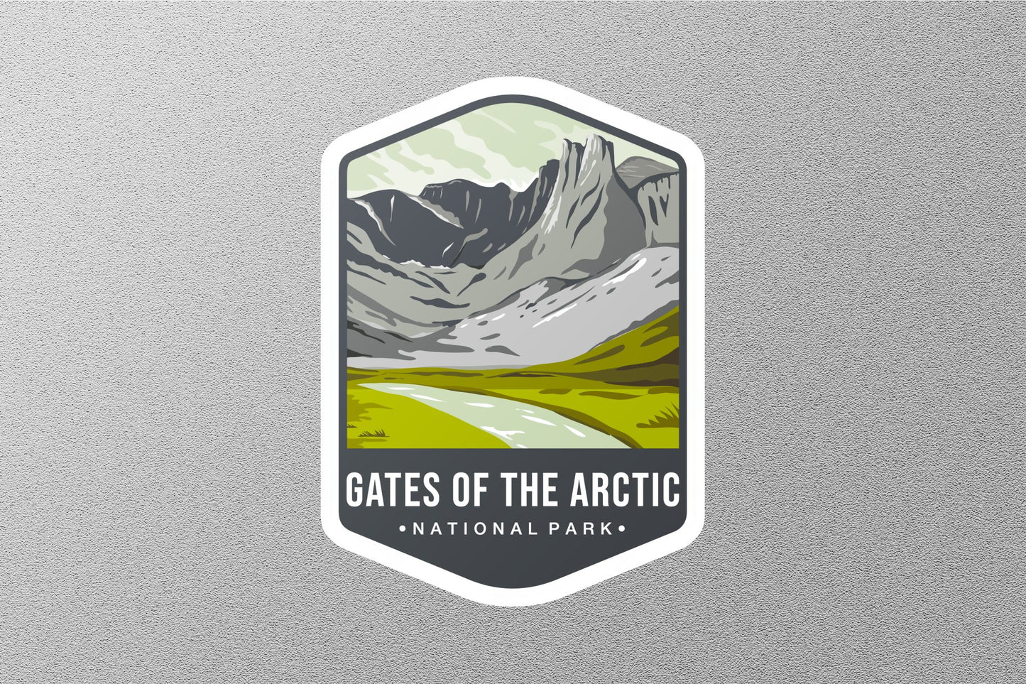 Gates of The Arctic National Park Sticker