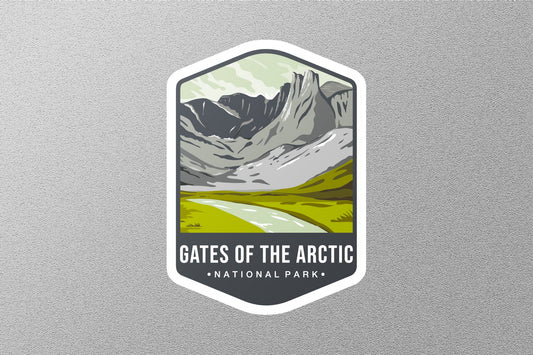 Gates of The Arctic National Park Sticker