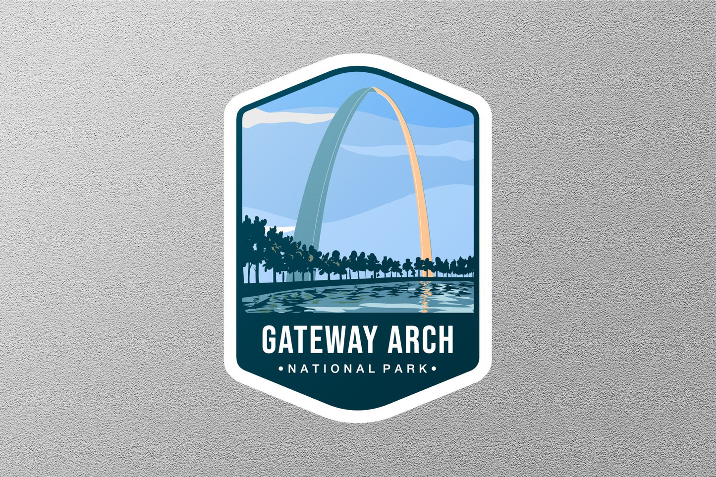 Gate Way Arch National Park Sticker