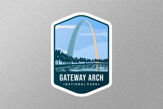 Gate Way Arch National Park Sticker