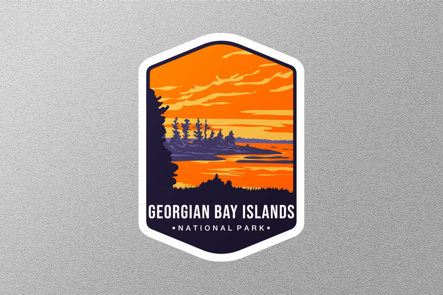 Georgian Bay Islands Canada National Park Sticker