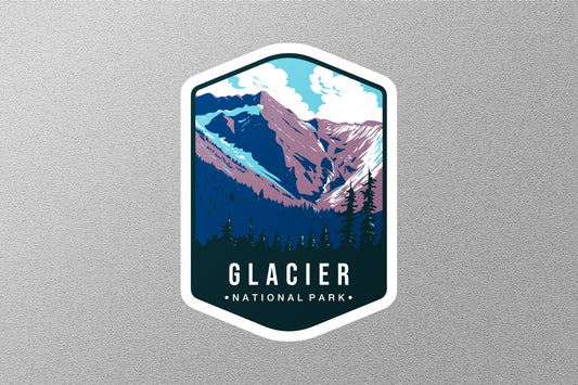Glacier Canada National Park Sticker