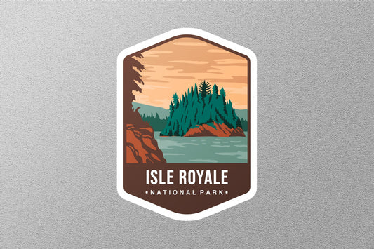 Isle Royale National Park Sticker