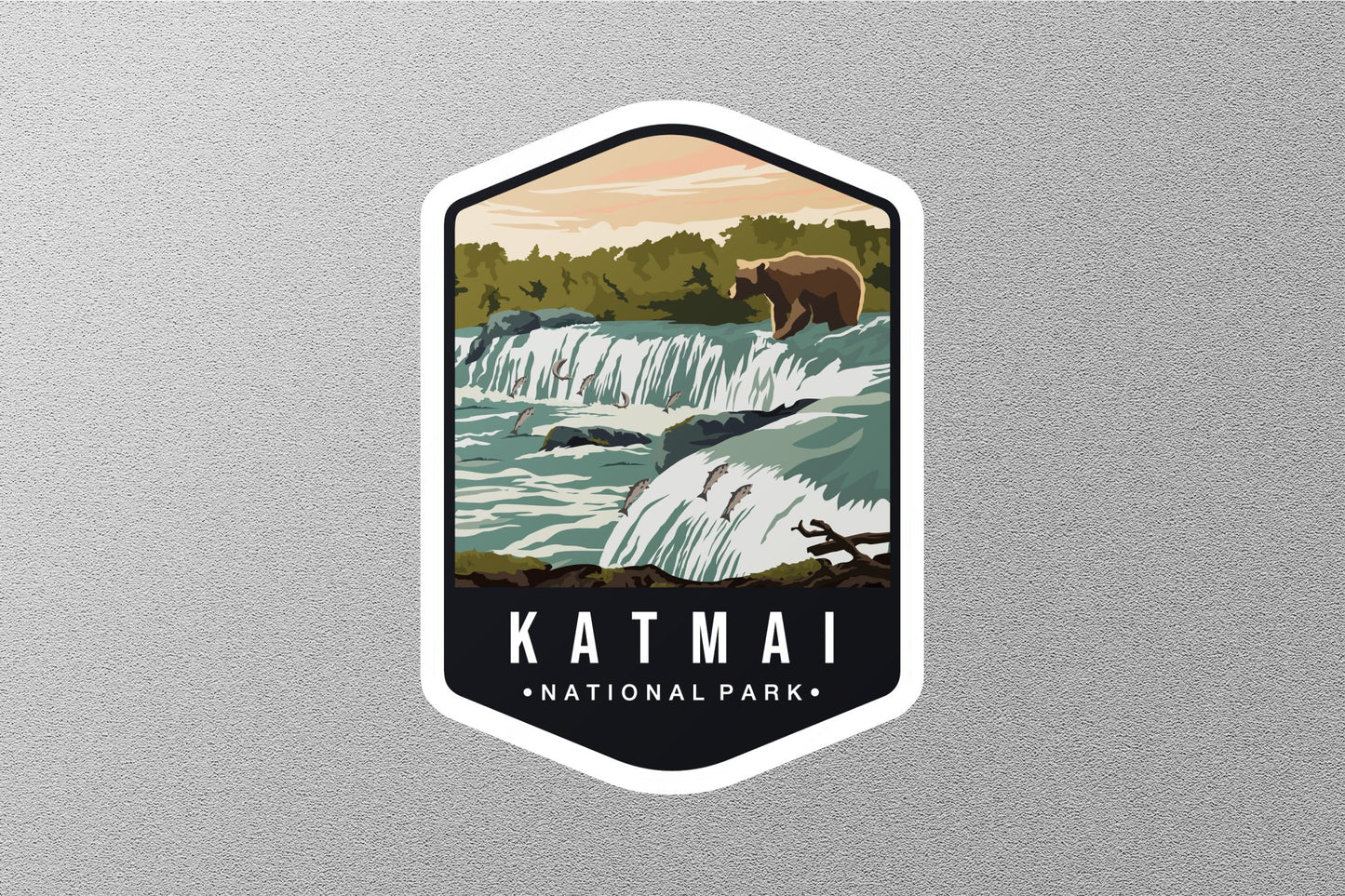 Katmai National Park Sticker