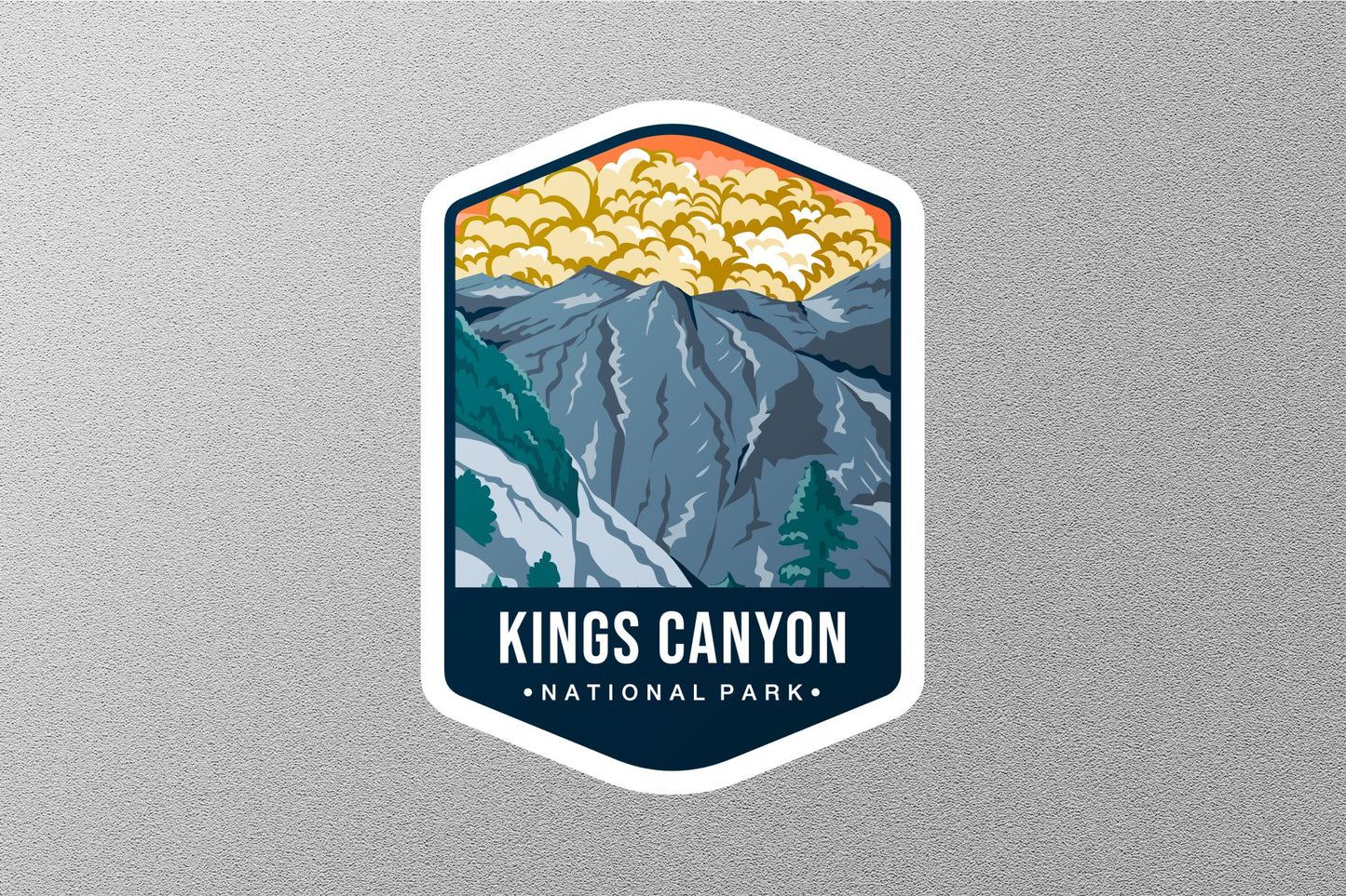 King Canyon National Park Sticker