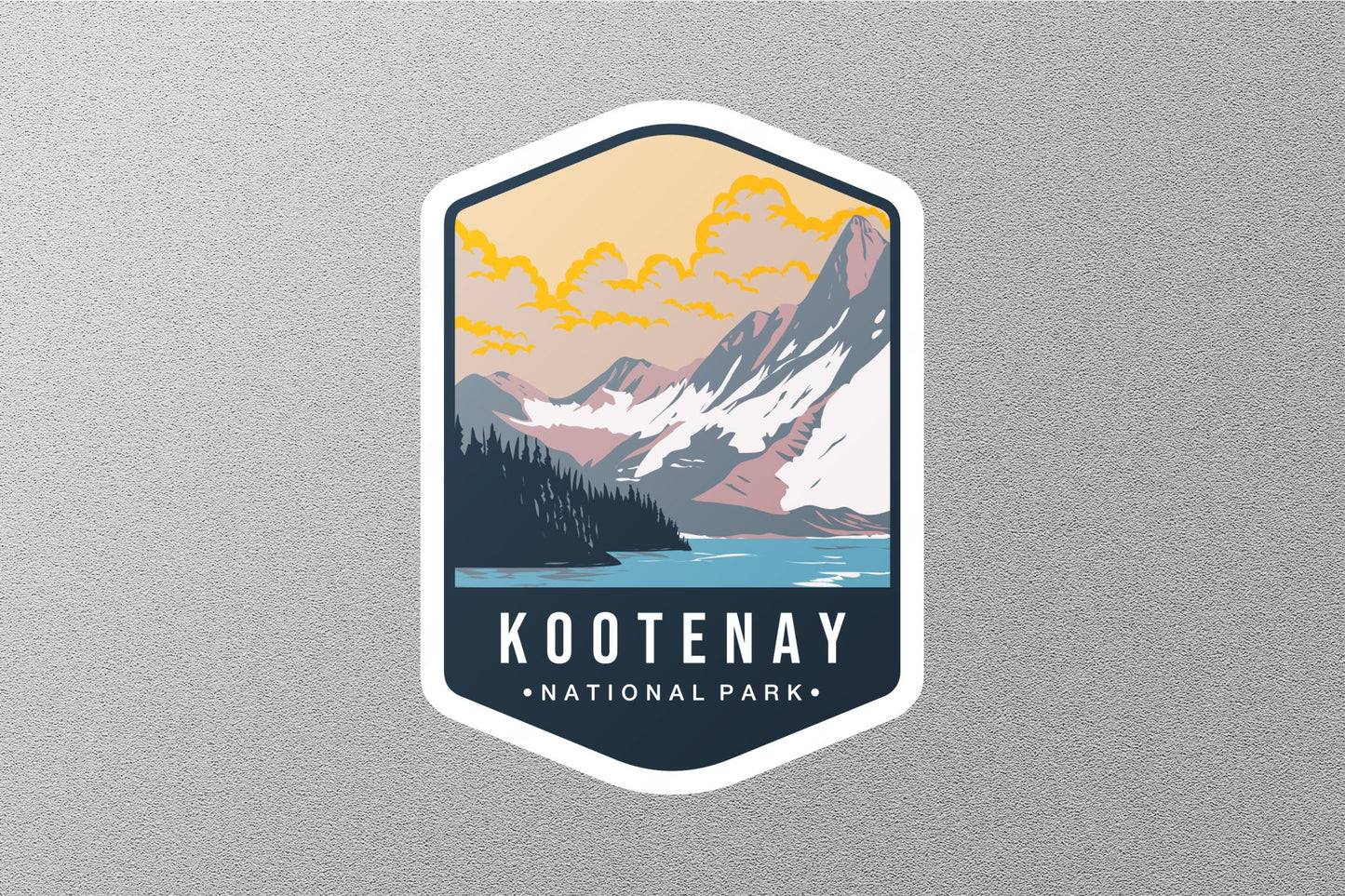 Kootenay Canada National Park Sticker