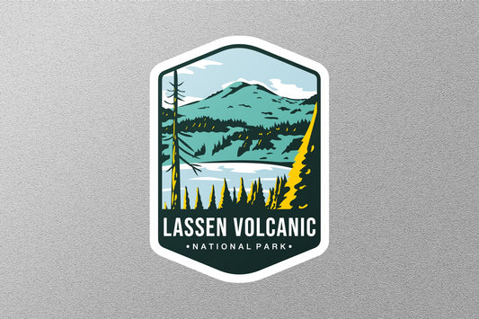 Lassen Volcanic National Park Sticker