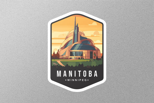 Manitoba Canada Stickers