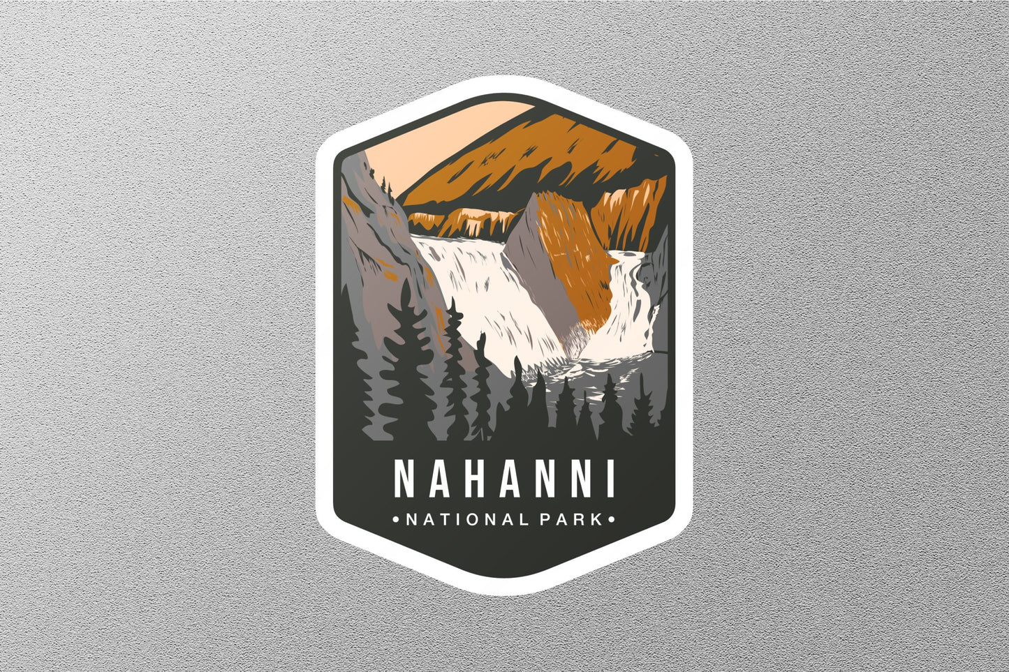 Nahanni Canada National Park Sticker