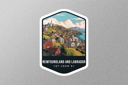 Newfoundland and Labrador Canada Stickers