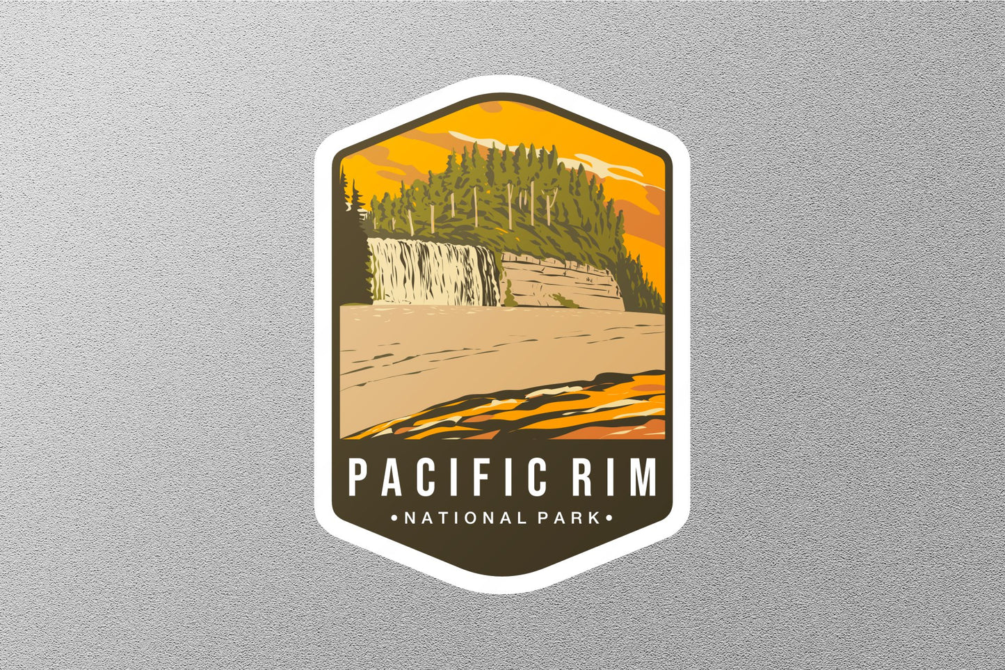 Pacific Rim Canada National Park Sticker