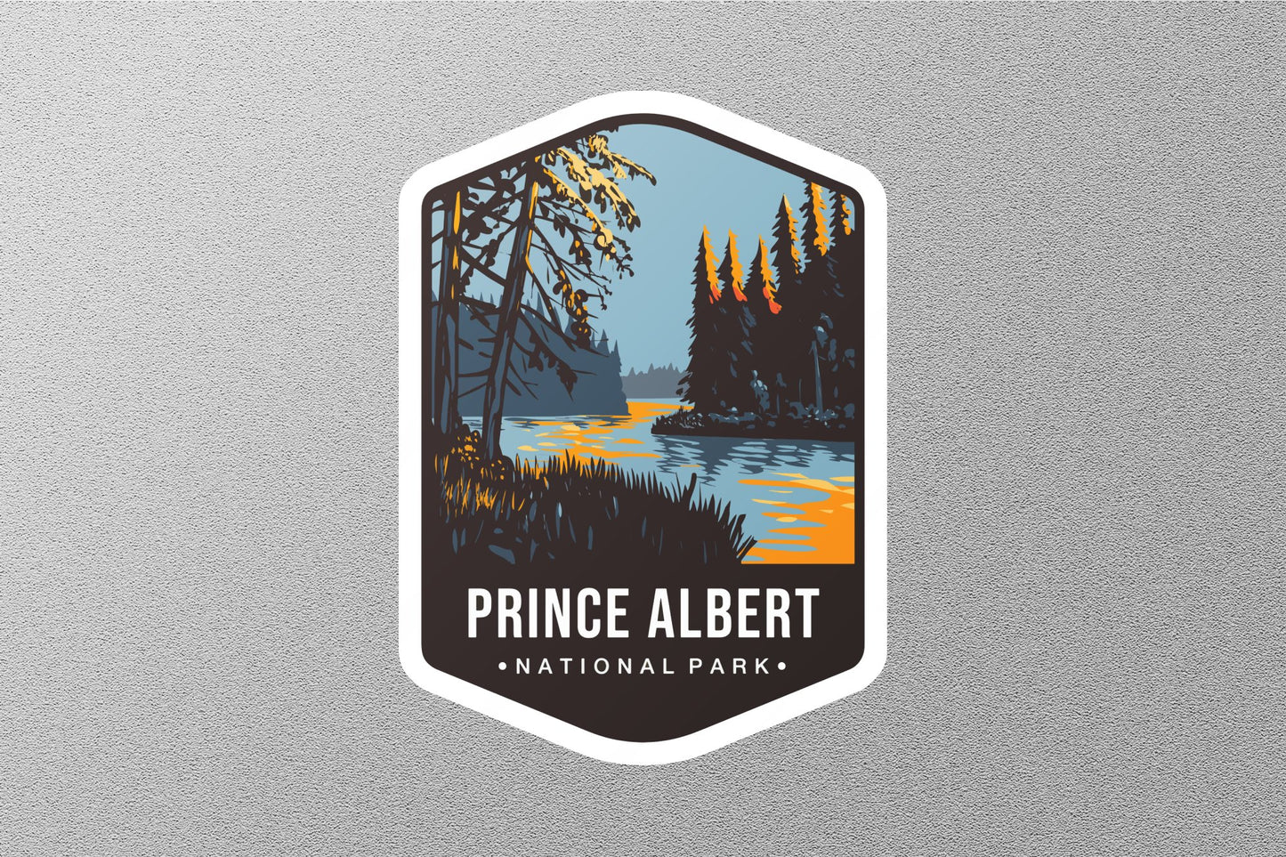 Prince Albert Canada National Park Sticker