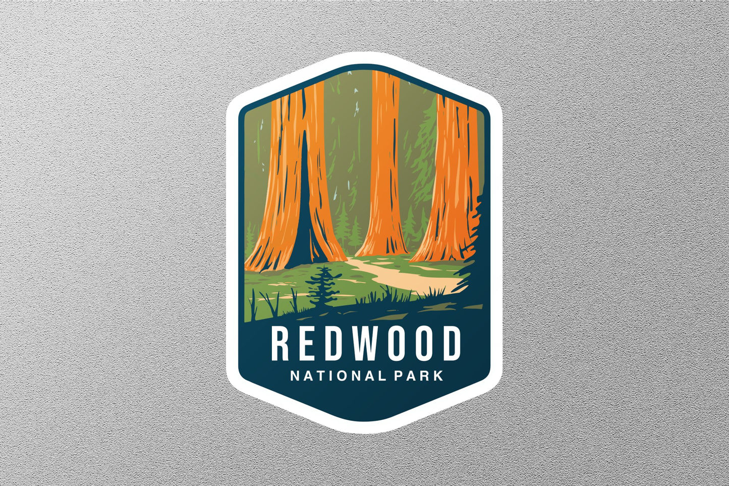 Red Wood National Park Sticker