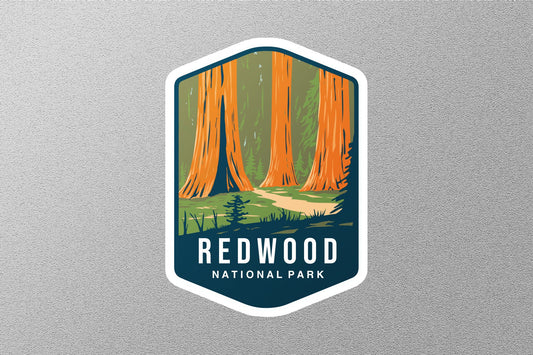 Red Wood National Park Sticker