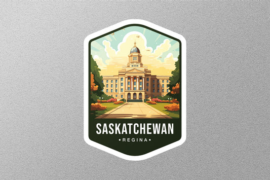 Saskatchewan Canada Stickers