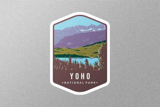 Yoho Canada National Park Sticker
